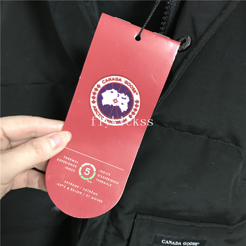 Nobis Canada Goose Black Coat Grey logo